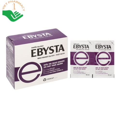 Hỗn dịch uống Ebysta 20mg