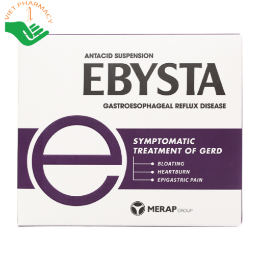 Hỗn dịch uống Ebysta 20mg