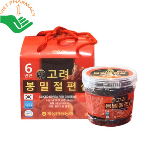 Hồng sâm lát tẩm mật ong Sliced Korea Red Ginseng (200g)