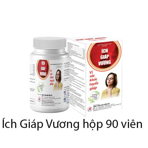 Ích Giáp Vương hỗ trợ ngừa bướu tuyến giáp (Hộp 90 viên)