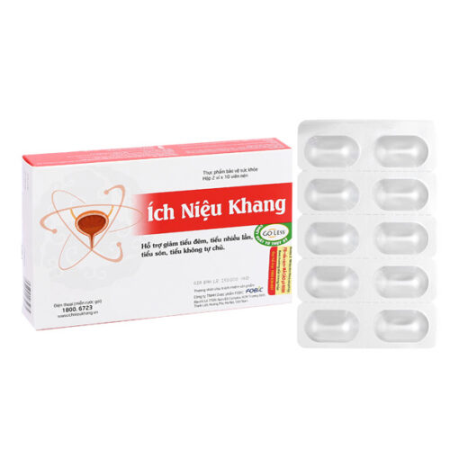 Ích Niệu Khang - Hỗ trợ giảm tiểu đêm, tiểu nhiều lần