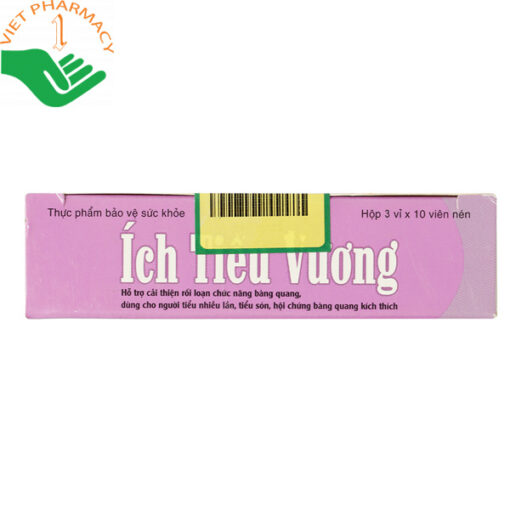 Ích Tiểu Vương hỗ trợ cải thiện tiểu són, tiểu đêm (30 viên)