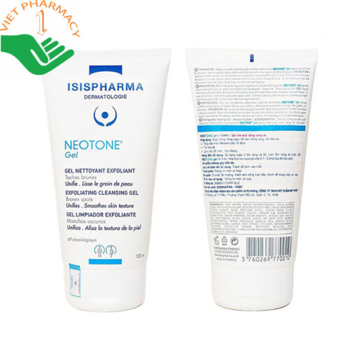 Sữa rửa mặt ISIS Pharma Neotone Gel trắng sáng da