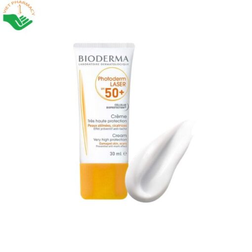 Kem chống nắng Bioderma Photoderm Laser ngừa vết thâm SPF50+