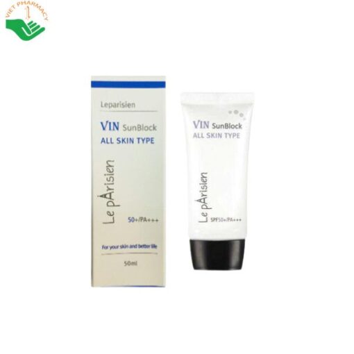 Kem chống nắng LEPARISIEN VIN SUNBLOCK SPF 50+/PA+++