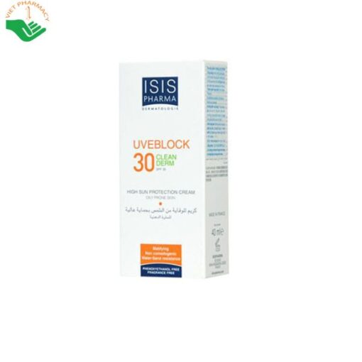 Kem chống nắng ISIS Pharma Uveblock 30