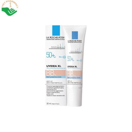 Kem chống nắng La Roche-Posay UVIDEA XL BB Cream SPF50+ PA++++ (30ml)