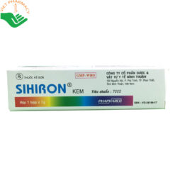 Kem bôi da Sihiron Phapharco điều trị viêm da (tuýp 7g)