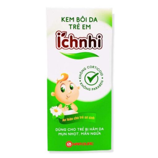 Kem bôi da trẻ em Ích Nhi dịu vết ngứa, hăm tã, côn trùng cắn