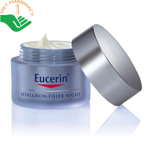 Kem chăm sóc da ban đêm Eucerin Hyaluron Filler Night Cream ngừa lão hóa