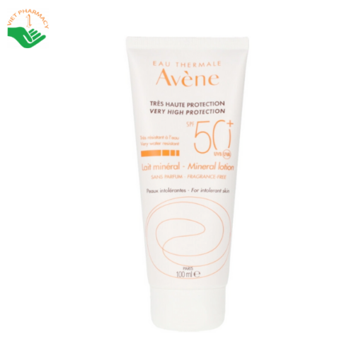 Kem chống nắng vật lý Kem chống nắng AVÈNE Very High Protection Mineral Lotion SPF50+