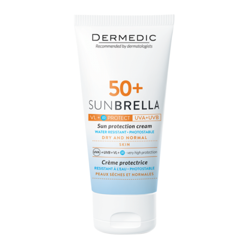 Kem chống nắng dành cho da thường và khô Dermedic Sunbrella Protection Dry & Normal Skin SPF50+