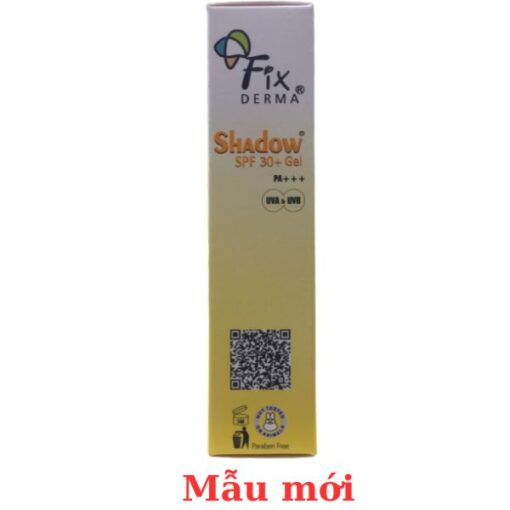 Kem chống nắng Fixderma Shadow SPF 30+ Gel 75g