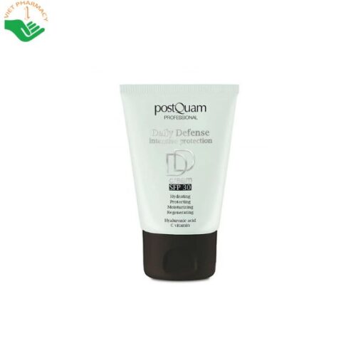 Kem chống nắng khô thoáng giảm bóng nhờn - POSTQUAM DAILY DEFENSE INTENSIVE PROTECTION DD CREAM SPF 30