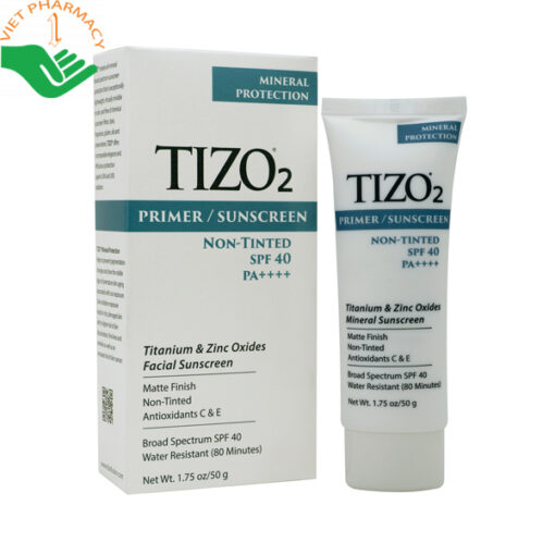 Kem chống nắng vật lý Tizo2 Facial Mineral Sunscreen SPF 40 PA++++