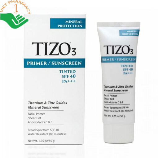 Kem chống nắng vật lý Tizo2 Facial Mineral Sunscreen SPF 40 PA++++