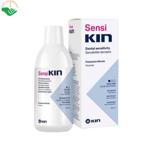 Nước súc miệng không cồn SensiKin 250ml