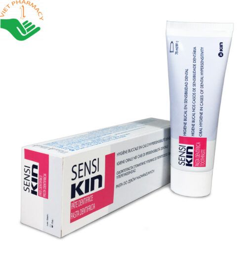 Kem đánh răng Sensikin Tube giúp ngừa ê buốt