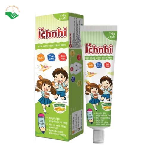 Kem đánh răng thảo dược Ích Nhi trên 6 tuổi