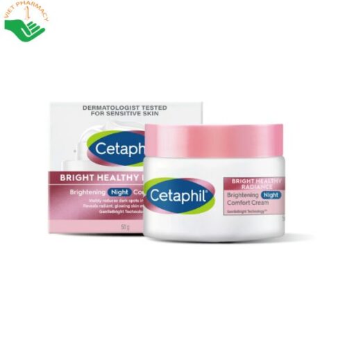 Kem dưỡng ẩm Cetaphil Bright Healthy Radiance Brightening Night Comfort Cream