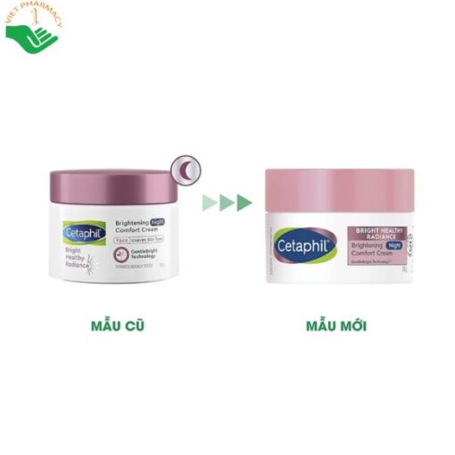 Kem dưỡng ẩm Cetaphil Bright Healthy Radiance Brightening Night Comfort Cream