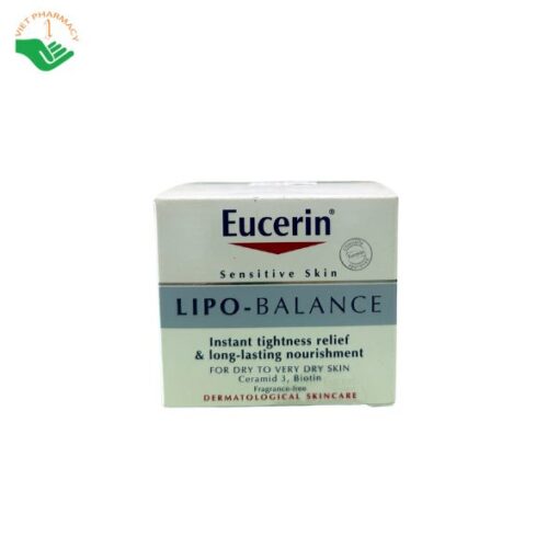 Kem dưỡng ẩm cho da mặt Eucerun Sensitive skin lipo-Balancce