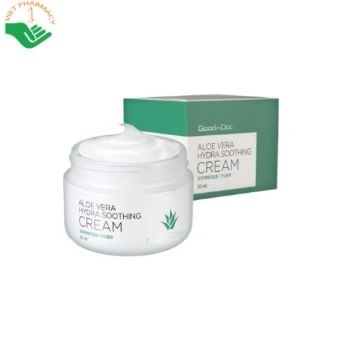 Kem dưỡng ẩm lô hội Goodndoc Aloe Vera Hydra Soothing Cream