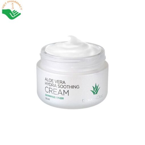 Kem dưỡng ẩm lô hội Goodndoc Aloe Vera Hydra Soothing Cream