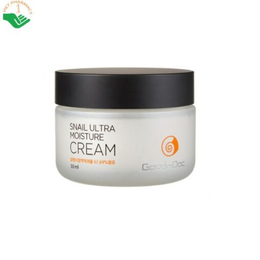 Kem dưỡng da ốc sên GoodnDoc Snail Ultra Moisture Cream