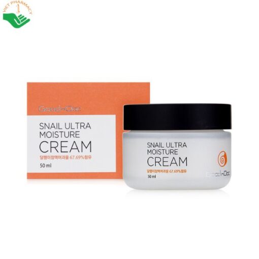 Kem dưỡng da ốc sên GoodnDoc Snail Ultra Moisture Cream