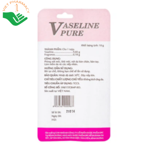 Kem dưỡng ẩm Vaseline Pure OPC