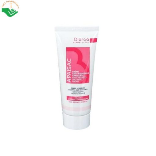 Kem dưỡng làm dịu da ửng đỏ Biorga Dermatology Apaisac Anti-Redness Soothing Cream