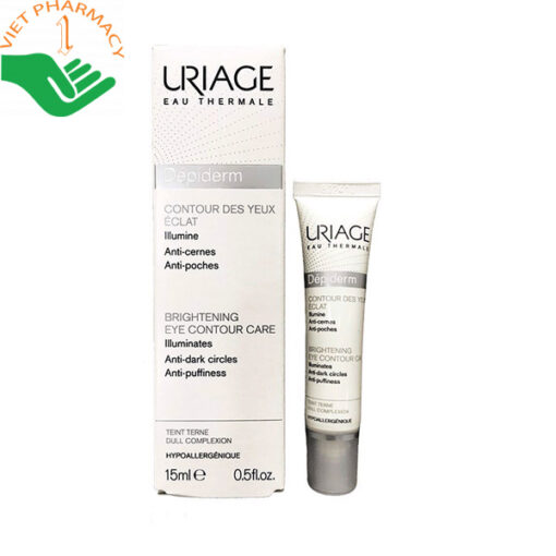 Kem dưỡng da quanh mắt Uriage Depiderm Contour Des Yeux Eclat