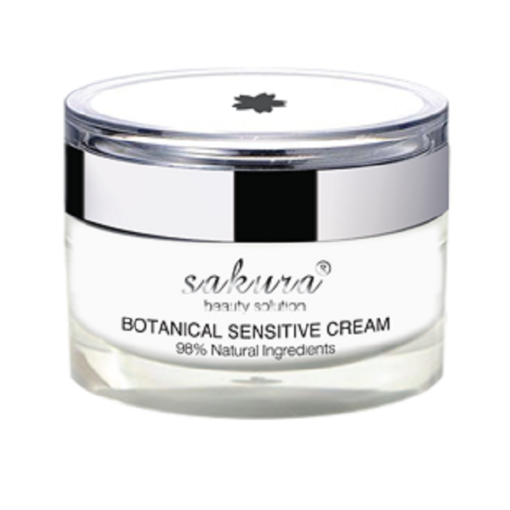 Sakura Botanical Sensitive Cream dưỡng trắng làn da nhạy cảm