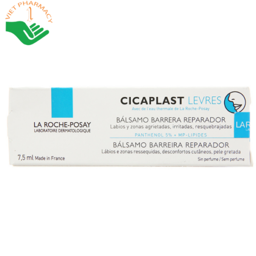 Kem dưỡng môi La Roche-Posay Cicaplast Levres