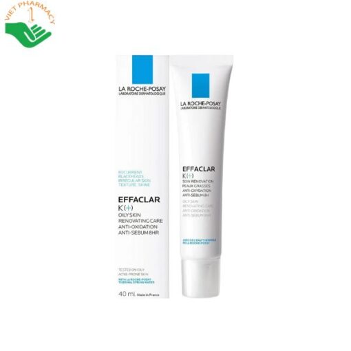 Kem giảm mụn, ngừa vết thâm La Roche-Posay Effaclar K+ 40ml