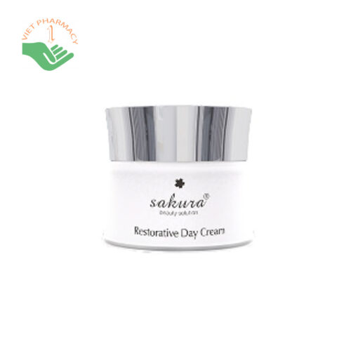 Sakura Restorative Day Cream, kem dưỡng trắng chống lão hóa phục hồi da ban ngày