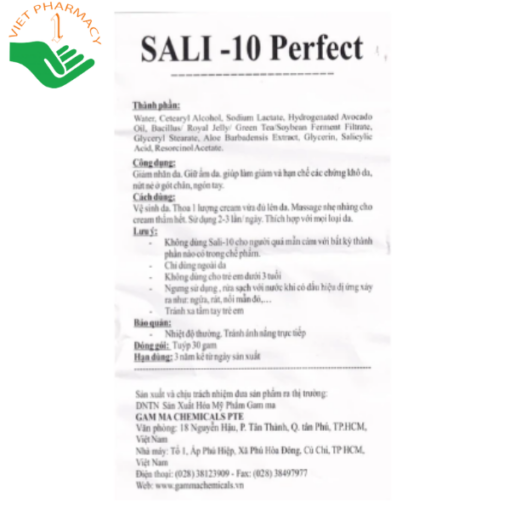 Kem Sali-10 Perfect