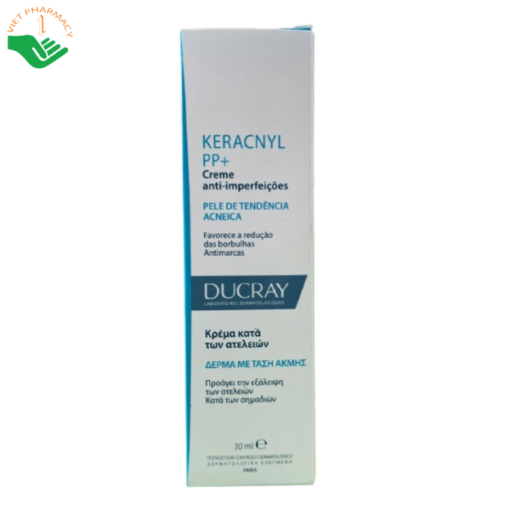 Kem giảm mụn Ducray Keracnyl PP Anti- Blemish Soothing Cream