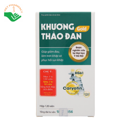 Viên Uống Khương Thảo Đan Gold