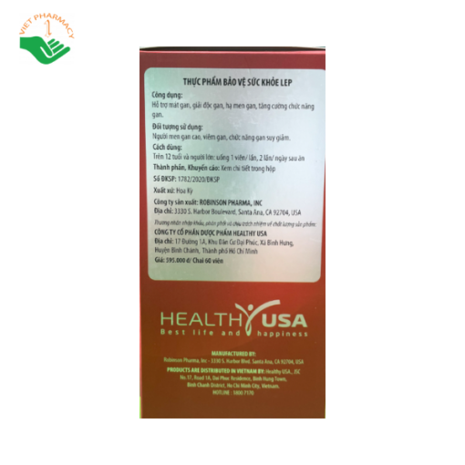 Viên uống giải độc gan LEP Healthy Liver Support