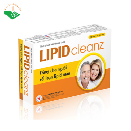 Lipid Cleanz Hộp 3 vỉ x 10 viên