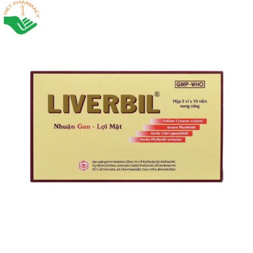 Liverbil - Trị Viêm Gan, Suy Giảm Chức Năng Gan