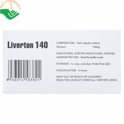 Thuốc Liverton 140 hỗ trợ điều trị bệnh lý về gan