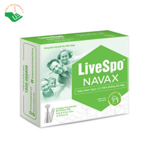 LiveSpo Vavax Dành Cho Gia Đình - Dung dịch vệ sinh tai mũi họng