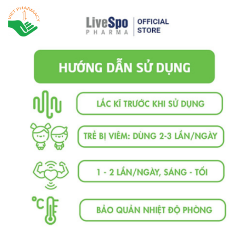 LiveSpo Vavax Dành Cho Gia Đình - Dung dịch vệ sinh tai mũi họng