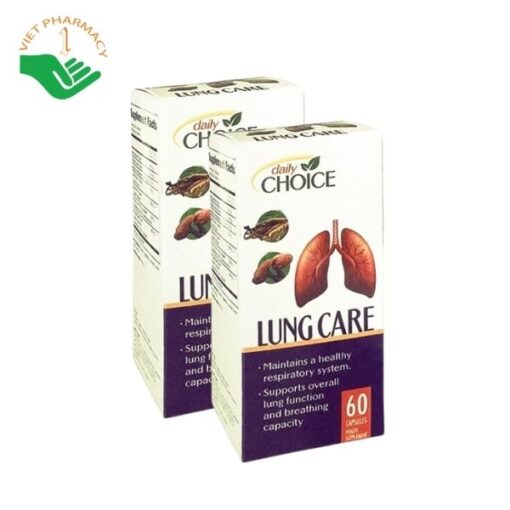 Lung Care - Giúp giảm nguy cơ mắc bệnh đường hô hấp