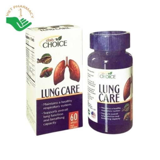 Lung Care - Giúp giảm nguy cơ mắc bệnh đường hô hấp