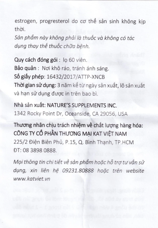 Maca # 2 Femina tăng cường sinh lý nữ