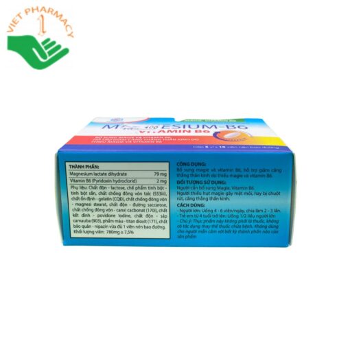 Viên uống bổ sung Magnesium - B6 Tahibiphar